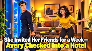 SHE INVITED HER FRIENDS FOR A WEEK—AVERY CHECKED INTO A HOTEL.