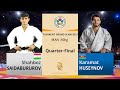 Шаҳбоз САИДАБУРОРОВ vs Карамат ХУСЕЙНОВ, -60кг, Quarter-Final, Гранд Слэм Ташкент 2021