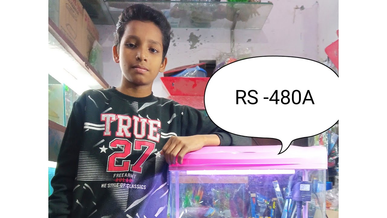 RS 480A Unboxing Anmol aquarium home YouTube