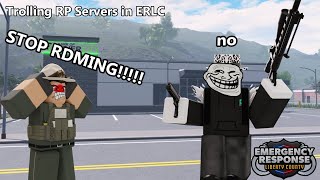Trolling ERLC Roleplay Servers