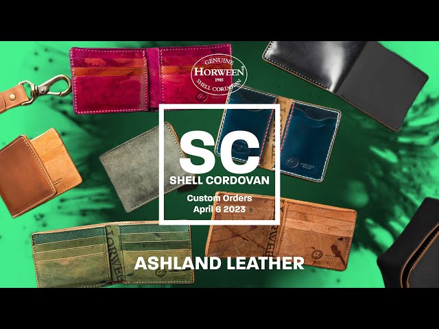 Ashland - Men's Handmade Leather Wallets - Horween Shell Cordovan