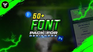 50+ Best Font Pack | For Designers | Free Download | Android/ PC | SL PC USER screenshot 2