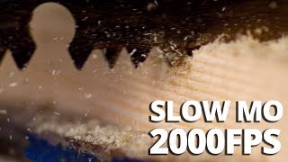 Hand saw cutting wood in macro 2000fps SLOW MO by SLOWMOER - Slow Motion Videos 5,471 views 5 years ago 2 minutes, 10 seconds