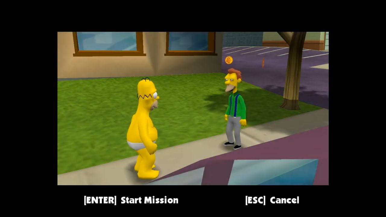 The Simpsons Hit & Run Homer 02