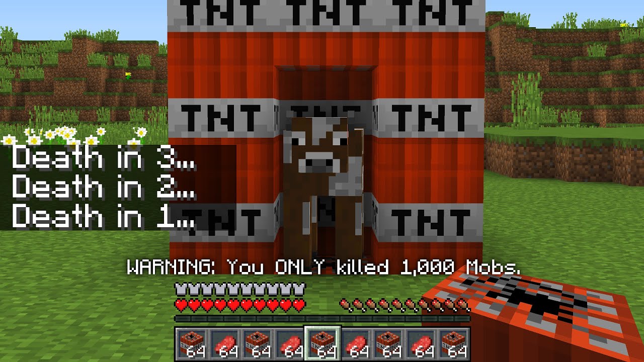 Minecraft UHC but the player who kills the FEWEST mobs is ELIMINATED every MINUTE...