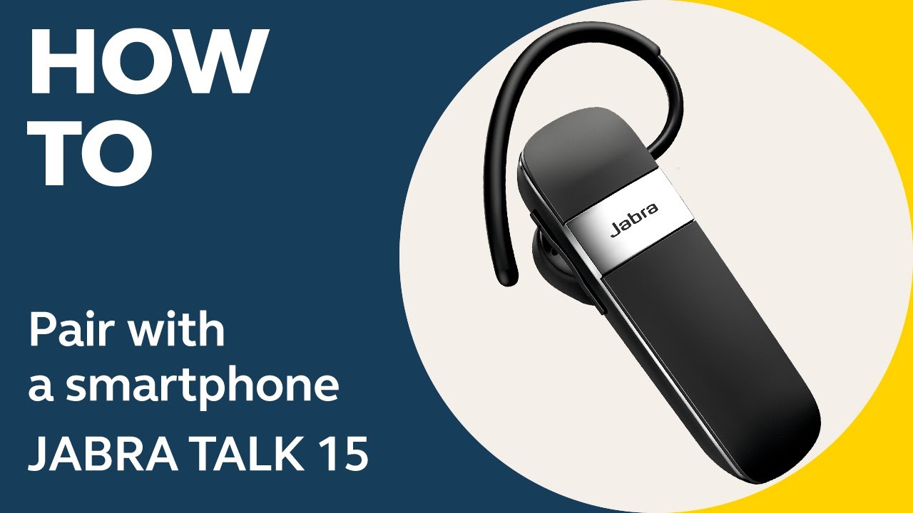 Jabra Talk 15: How to pair | Jabra Support - YouTube