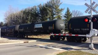 A smoking SD40-2