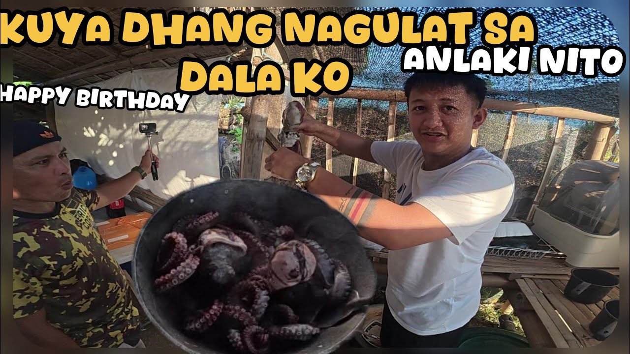 NAGULAT SILA SA DALA KONG REGALO HAPPY BIRTHDAY Kahaw @JaperSniperOfficial @LouieTVLouieTV