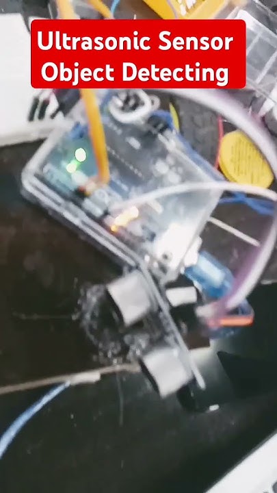 Object Detecting || with Ultrasonic Sensor|| #creat #arduinoboard # ...