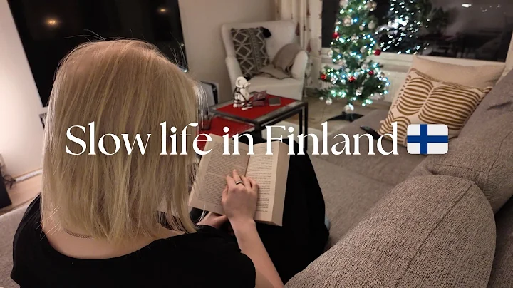 Silent & Cozy Vlog 🎄Nordic Christmas 🎄Finnish Independence Day, Grocery Shopping, Reading