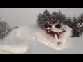 宗谷本線DE15型ラッセル車走行シーン Snowplow train,Soya Line,Hokkaido,Japan
