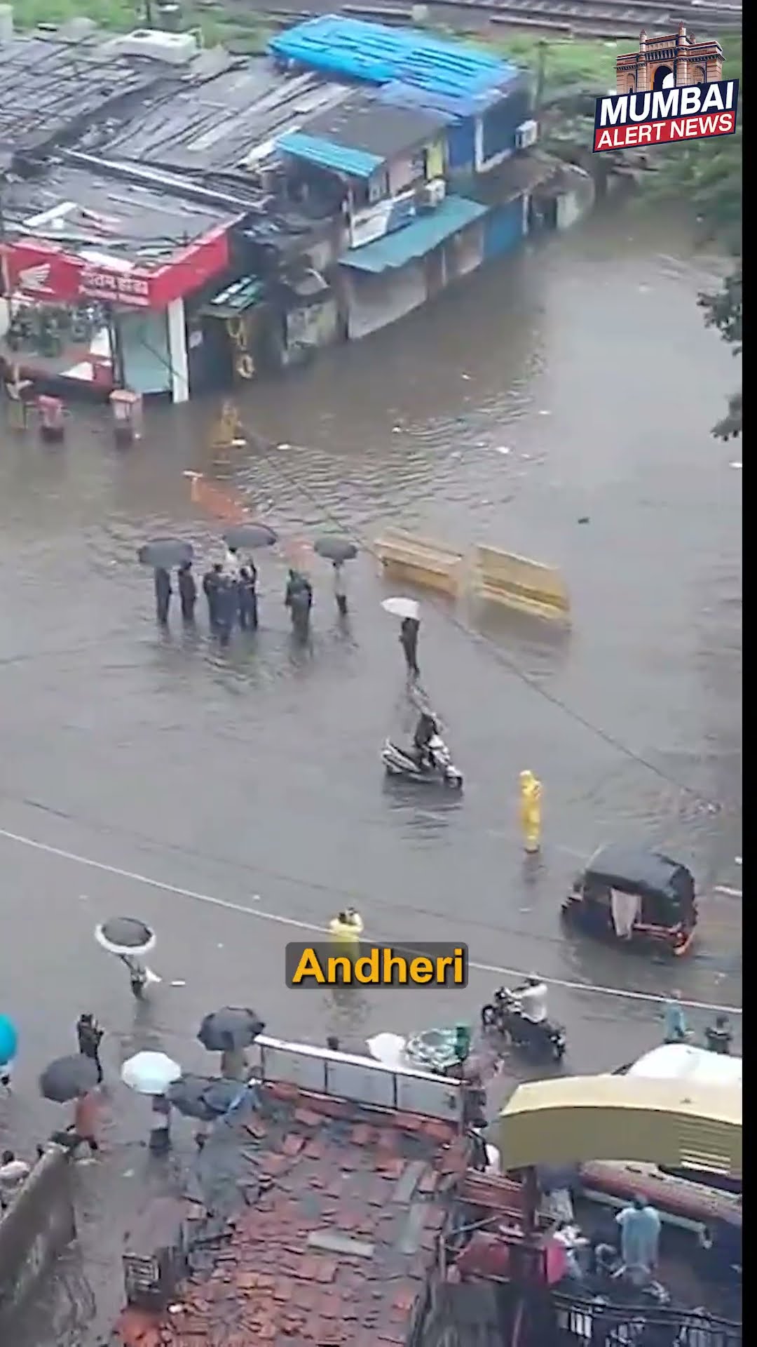 Mumbai Rains: Orange Alert Issued As Heavy Showers Batter City