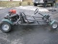 Custom made Gocart 175 with 2 stroke yamaha dirtbike engine