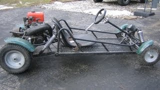 Custom made Gocart 175 with 2 stroke yamaha dirtbike engine