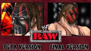 WWF Raw - Beta vs. Final Comparison (Xbox)