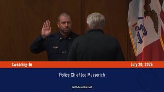Dubuque has a new police chief after swearing-in ceremony