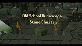 Old School Runescape: Thieving Stone Chests Guide