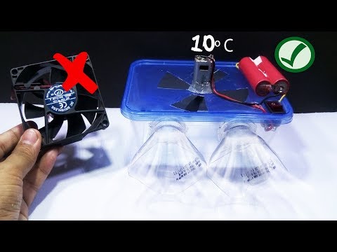 How to make air conditioner at home - Eco Air Cooler 10° Celsius