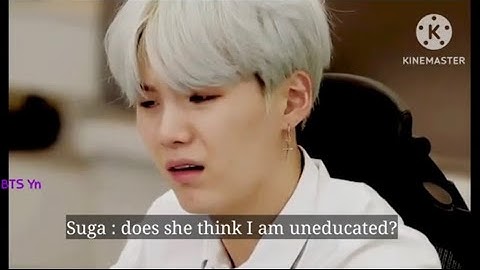 BTS Imagine - When your child was not going to school and you say your dad is also coming with you