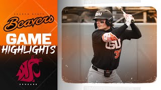 Oregon State Baseball Highlights: 5\/5\/24 vs. Washington State