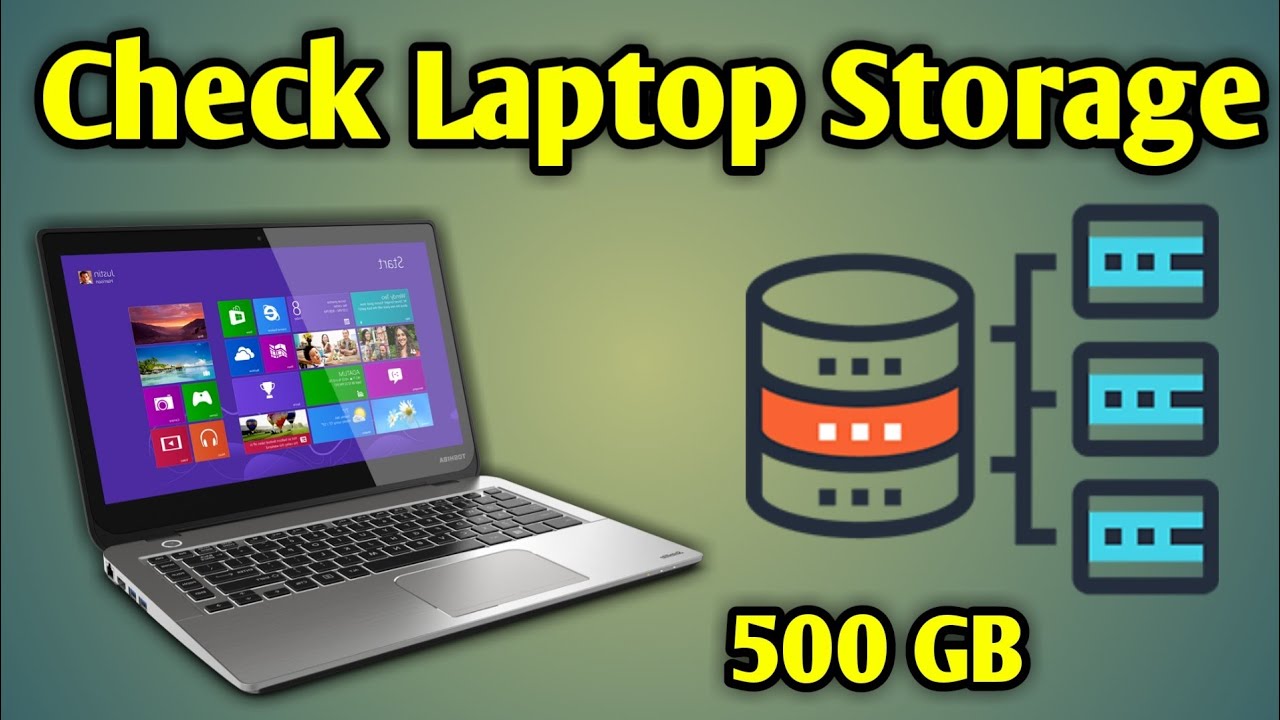 Laptop Mein Kitna Storage Hota Hai Laptop Ki Storage Kaise Dekhe