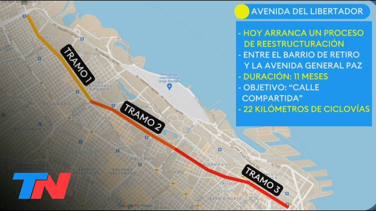 Cómo será la nueva Avenida del Libertador, primera 