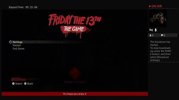 Friday The 13th all weapons Kills, Weapon swap kills And Non-Weapon Kills