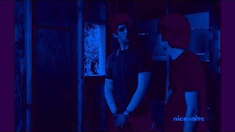 Drake and Josh Treehouse Door Scene In Ultraviolet Nebula