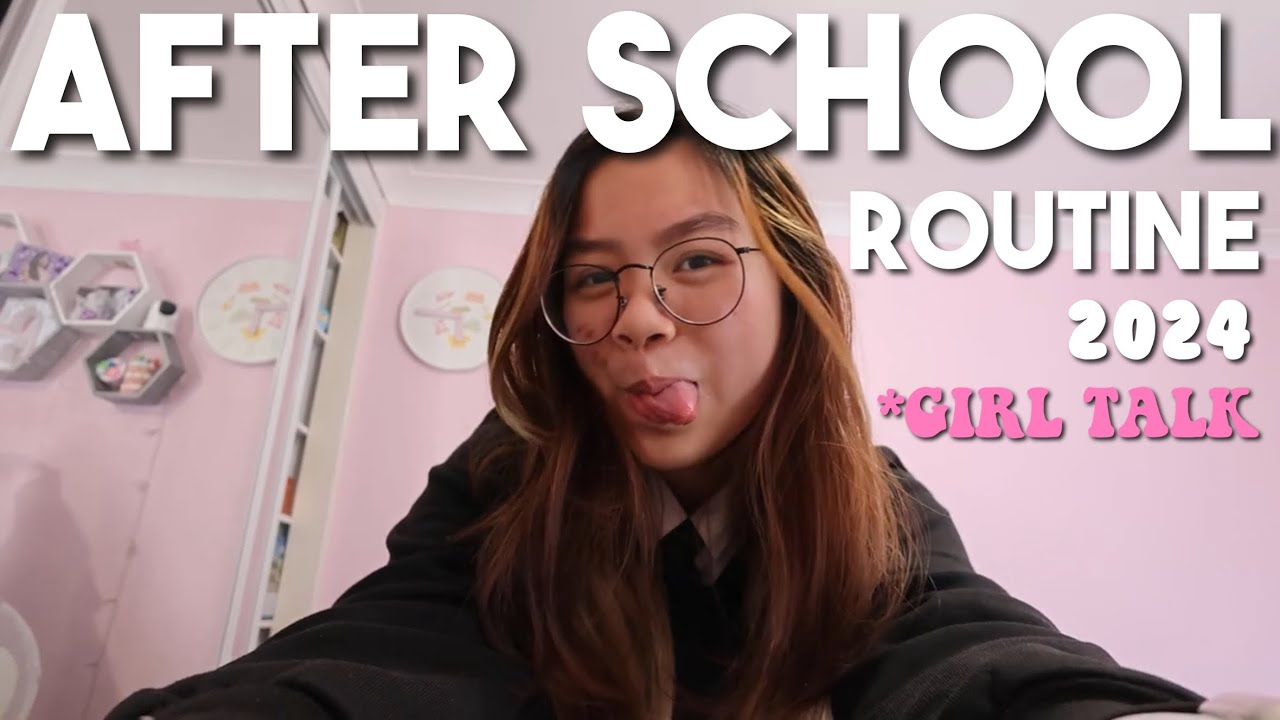 Emily After School Routine Productive After-School Routine: Girl Talk, Homework & Skincare - YouTube