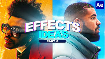 5 Effect Ideas for Edits in After Effects! (Part - 3)