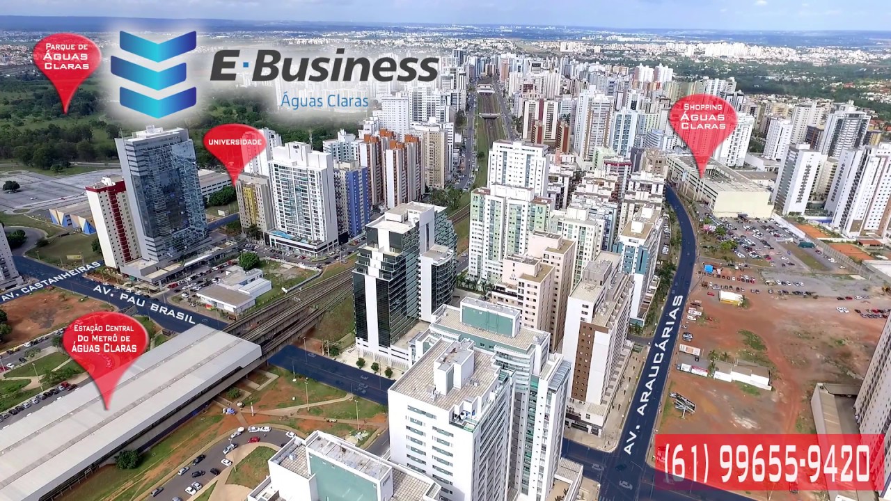 Edifício E Business Águas Claras Salas Comerciais (Elmo Construtora ...