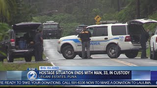 Suspect arrested after shooting, hostage situation on Hawaii island