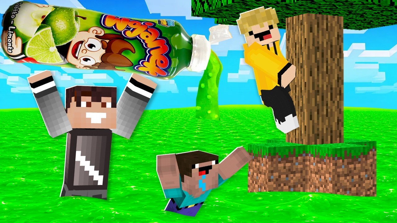 ZIELONY WOJANEK PODNOSI SIĘ co 10 SEKUND w Minecraft! 🧃