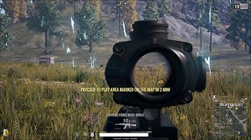 PUBG | Playing against Bots