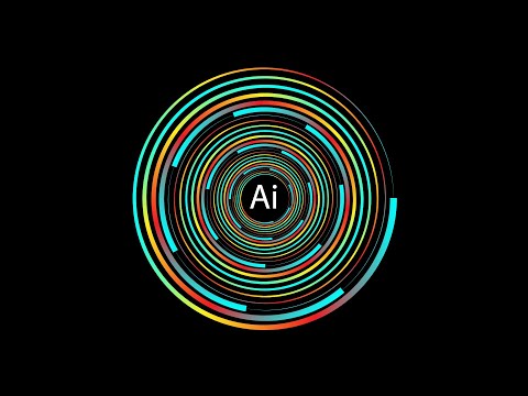Adobe Illustrator For Beginners, How to Create Gradient Spiral Vortex in Illustrator