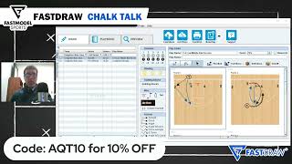 Creighton Bluejays - 4 Low Ghost Middle BS BLOB | FastDraw Chalk Talk with Tony Miller