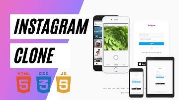 How To Create A Complete Frontend Responsive Instagram-clone with Html, CSS & JavaScript