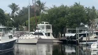 Salty Abandon arriving at Mack Yacht Services for Chainplates!