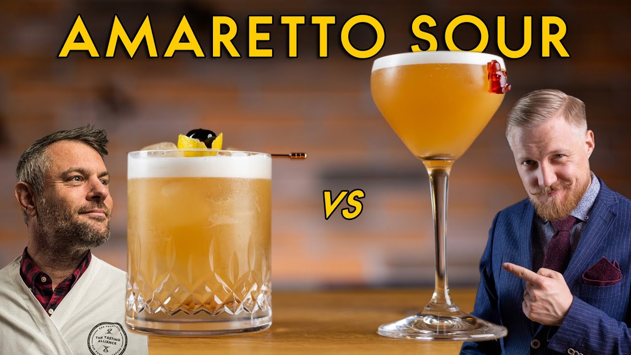 Амаретто сауэр «Made My Way» + жевательная резинка «Maraschino»