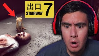 IM STUCK IN AN ENDLESS LOOP WITH A CAT BUT DONT TRUST IT IF YOU WANT TO SURVIVE | Stairway 7 screenshot 1