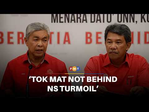 Tok Mat not behind Negeri Sembilan turmoil, says Zahid