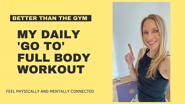 FULL BODY WORKOUT - MY DAILY GO TO HOME WORKOUT