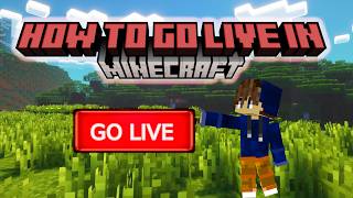 How to make Livestreams for Minecraft in 2026! EASY AND FREE!