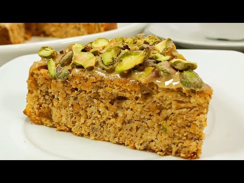 كيك بالبطاطا الحلوة بدون دقيق ولا سكر ولا غلوتين صحي ساهل بسيط لي كلاه عندي كيطلب المقادير خفيف جدا