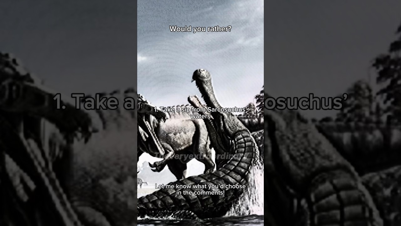 Prehistoric Horror Would You Rather 12 