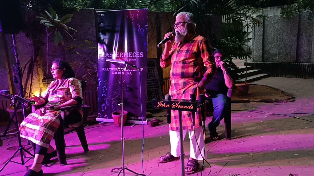 Janak Mody @ Haddows Club for THE LEGENDS Mehfil.