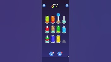 Nut Sort Level 132 #puzzle