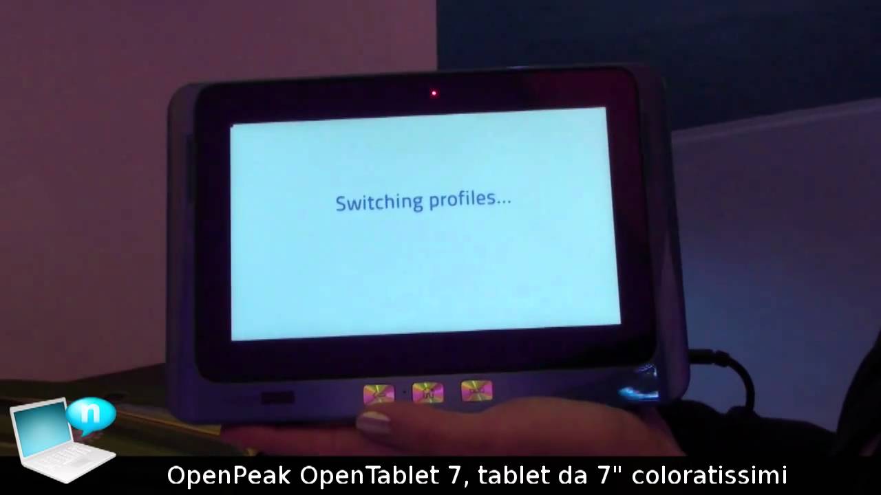 Openpeak Opentablet 7, tablet con Android
