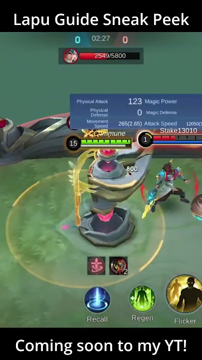 Lapu Guide Sneak Peek #mobilelegends #mlbb #mlbbesports #mlbbcreatorcamp #explaner #ml #shorts