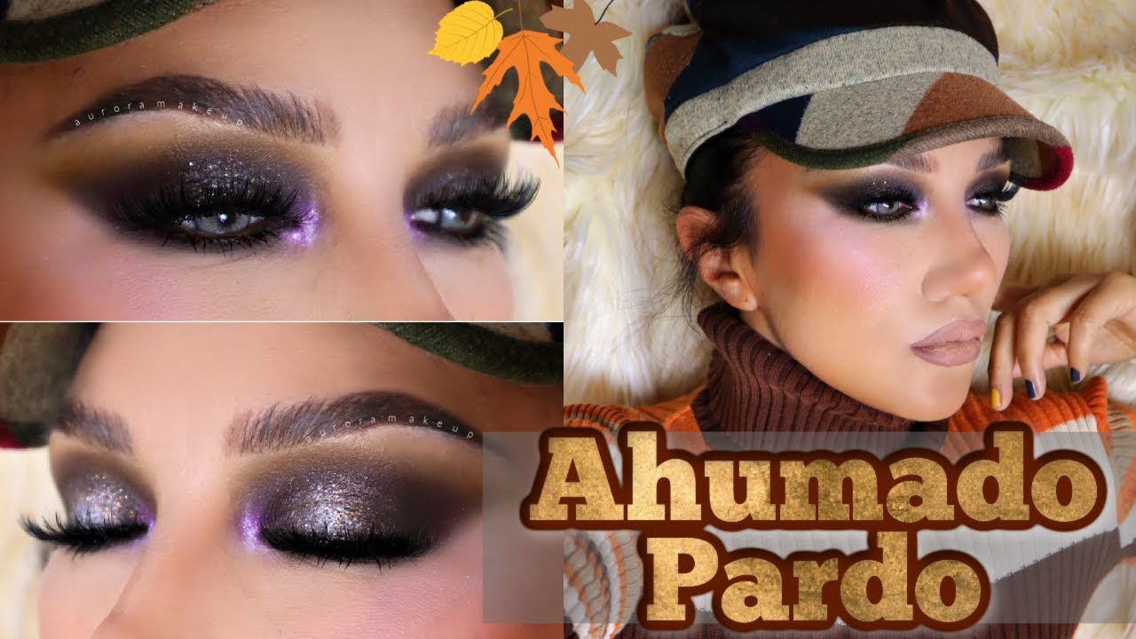 Ahumado PARDO elegante 🍁 Taupe smokey eye easy | auroramakeup